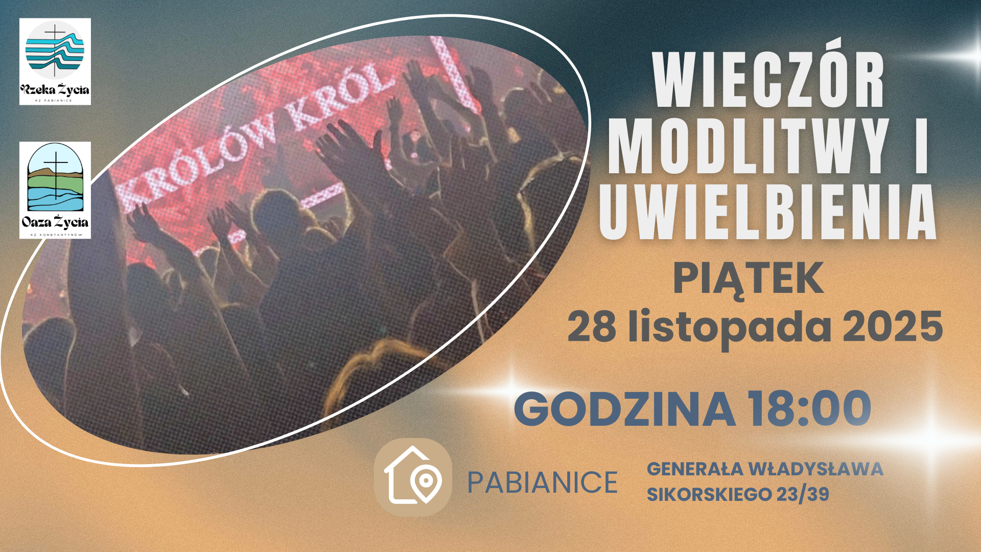 Wieczór modlitwy i uwielbienia